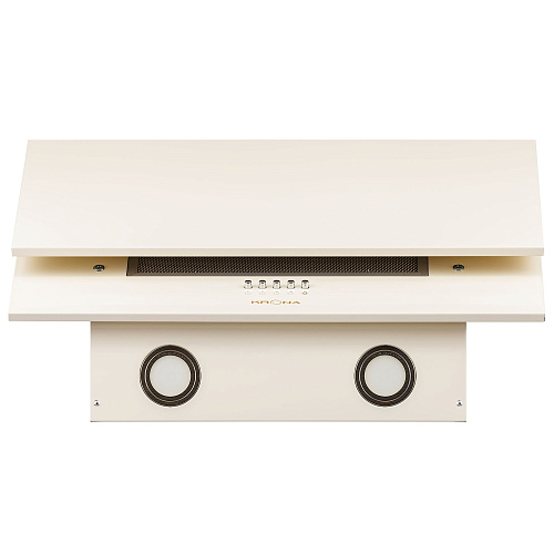 Наклонная вытяжка Olly 600 ivory PB