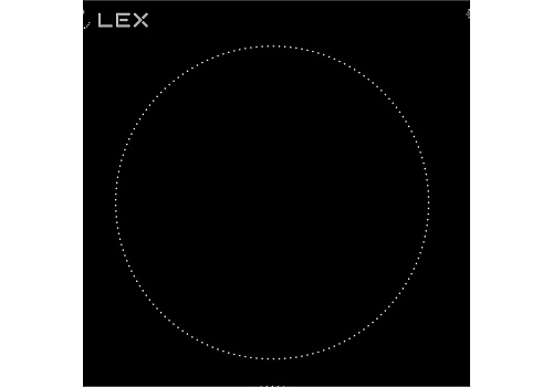 Электрическая панель LEX EVH 320 BL
