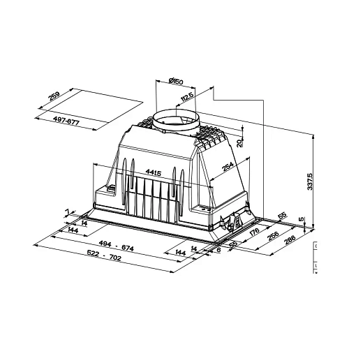 Вытяжка Faber INKA PLUS HCS A52