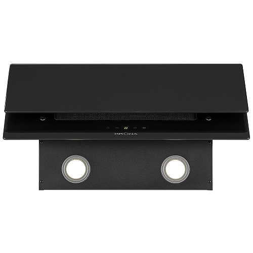 Наклонная вытяжка VENERA 600 black S