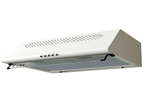 Плоская вытяжка LEX Simple 600 White