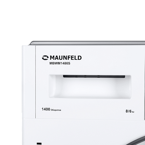 Встраиваемая стиральная машина с сушкой и инвертором MAUNFELD MBWM1486S