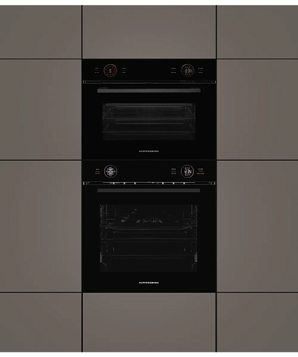 Духовой шкаф электрический с функцией СВЧ KMW 612 Black