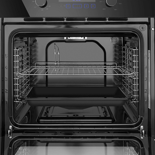 Шкаф духовой газовый с электрическим грилем MAUNFELD MOGM703B2