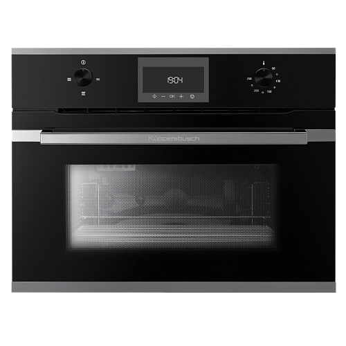 Встраиваемая микроволновая печь Kuppersbusch CM 6330.0 S3 Silver Chrome