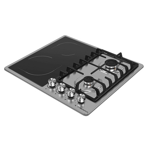 Комбинированная варочная панель MAUNFELD EEHS.642VC.3CS/KG