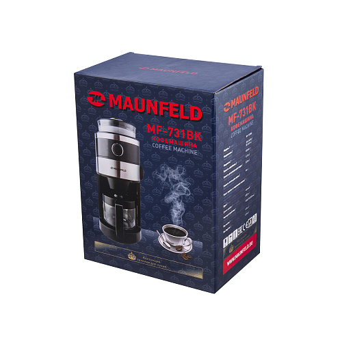 Кофеварка капельного типа MAUNFELD MF-731BK