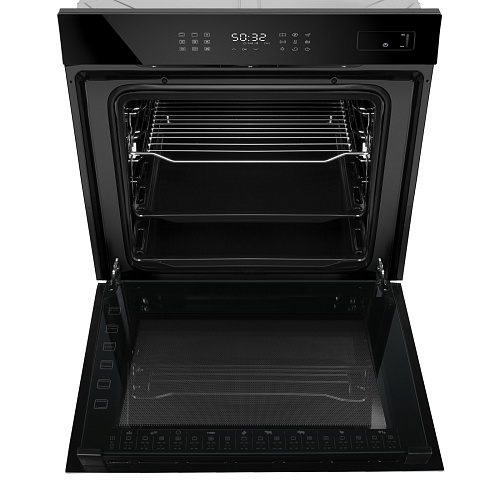 Шкаф духовой электрический c паром MAUNFELD EOEH7615STB