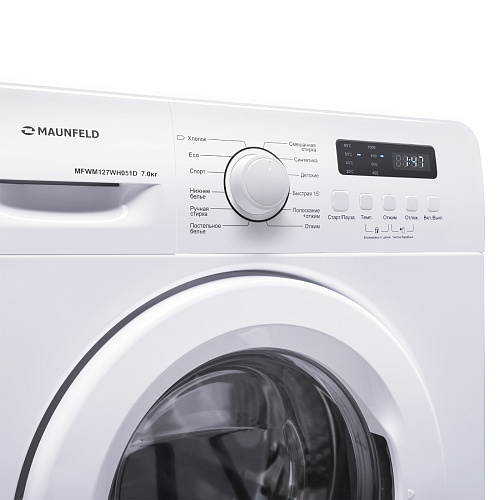 Стиральная машина MAUNFELD MFWM127WH051D