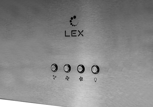 Островная вытяжка LEX Tubo Quattro Isola 350 Inox