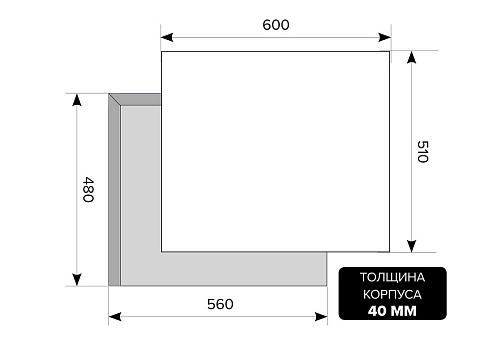 Газовая панель LEX GVG 642 WH