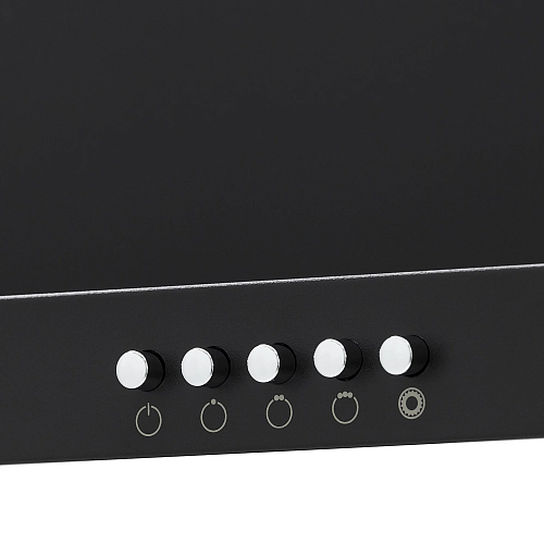 Т-образная вытяжка KRONA RINA 600 black PB