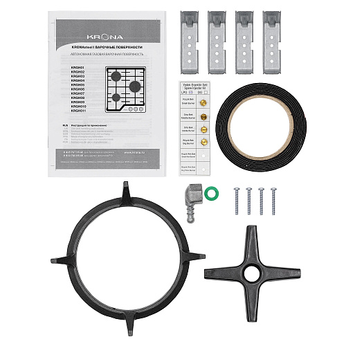 Газовая панель CORNIOLA 60 BL