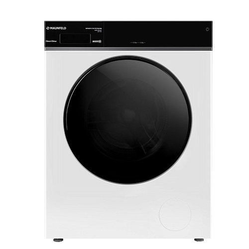 Стиральная машина с сушкой, инвертором и паром MAUNFELD MFWD12107ISTWH06