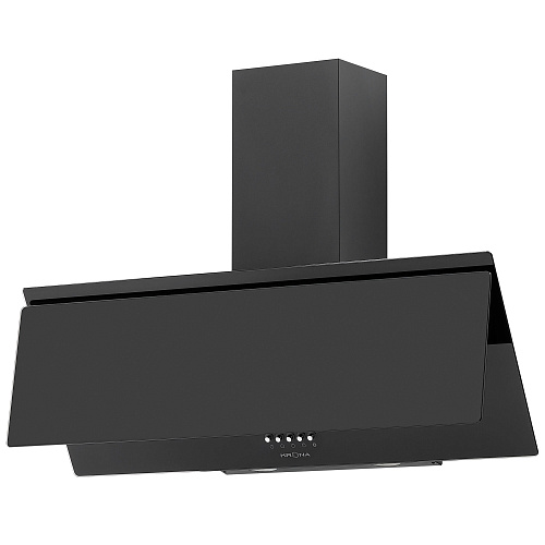 Наклонная вытяжка VENERA 900 BLACK PB