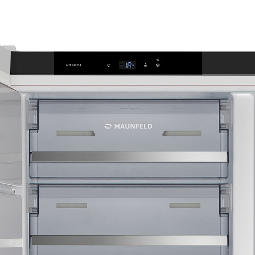 Морозильная камера MAUNFELD MFFR186NFBW Inverter